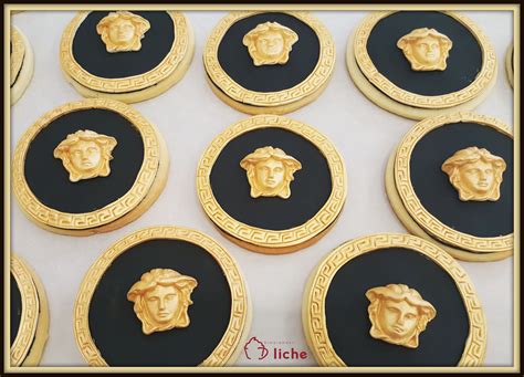 Versace Cupcake Toppers 